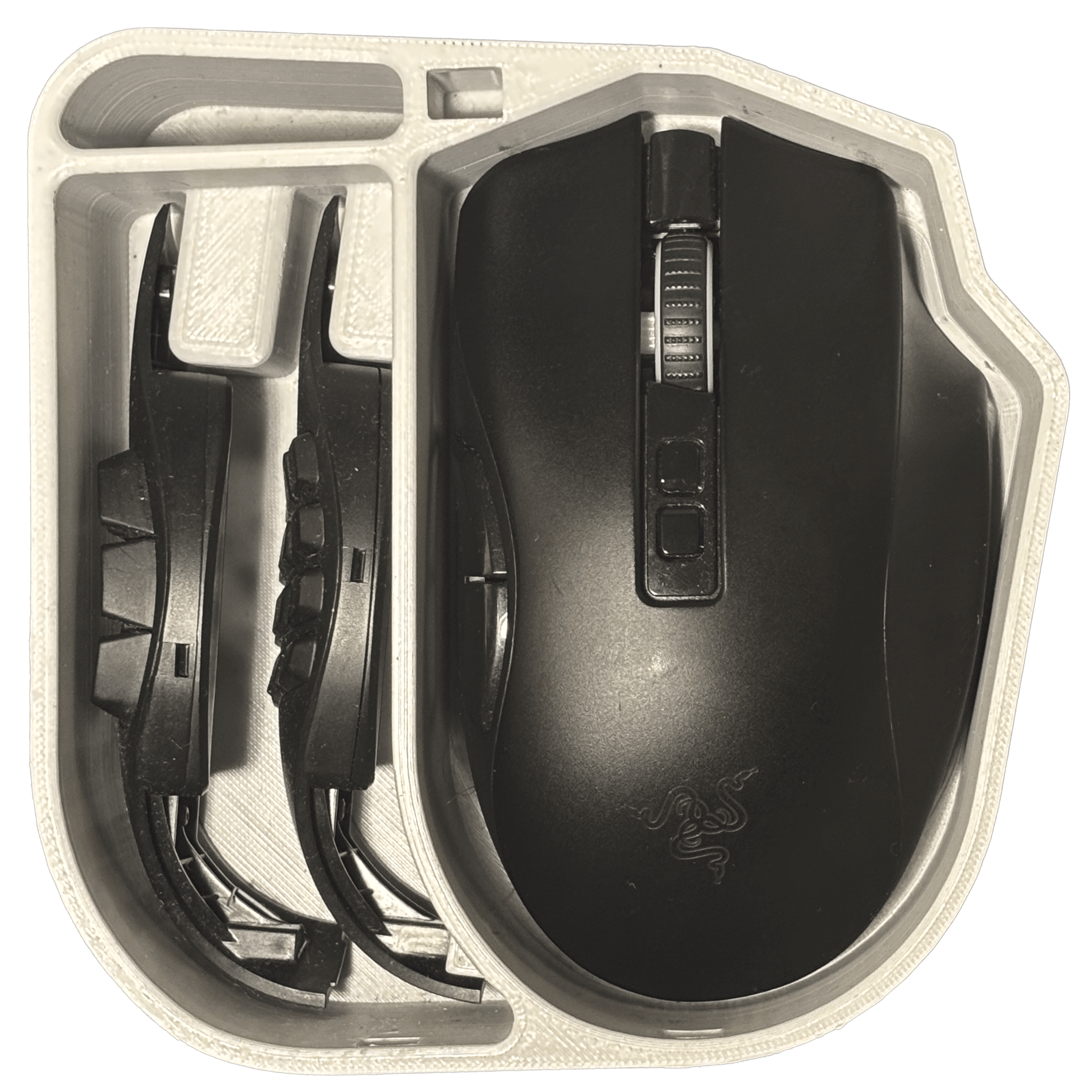 Front view of custom mouse case