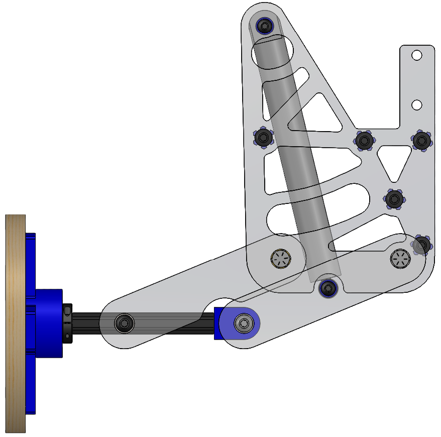 Final gravity claw module extended