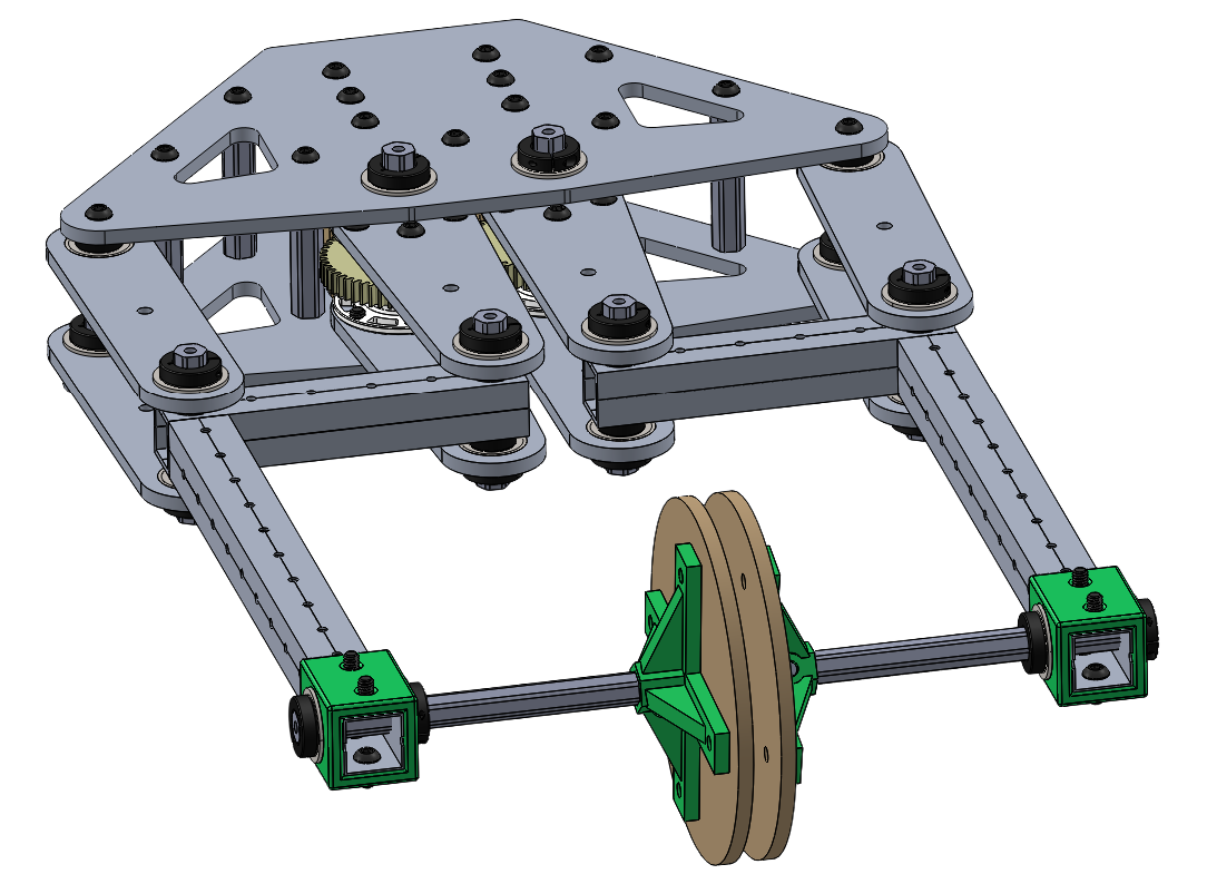 Second generation gravity claw closed
