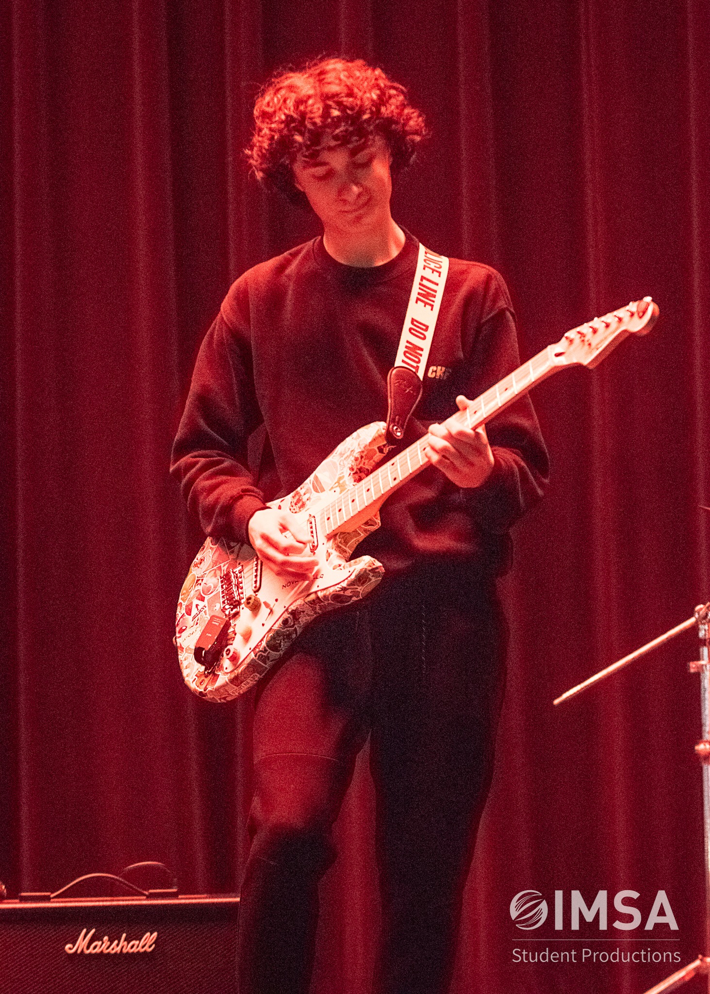 Nathan playing Nova Stella at a high school concert