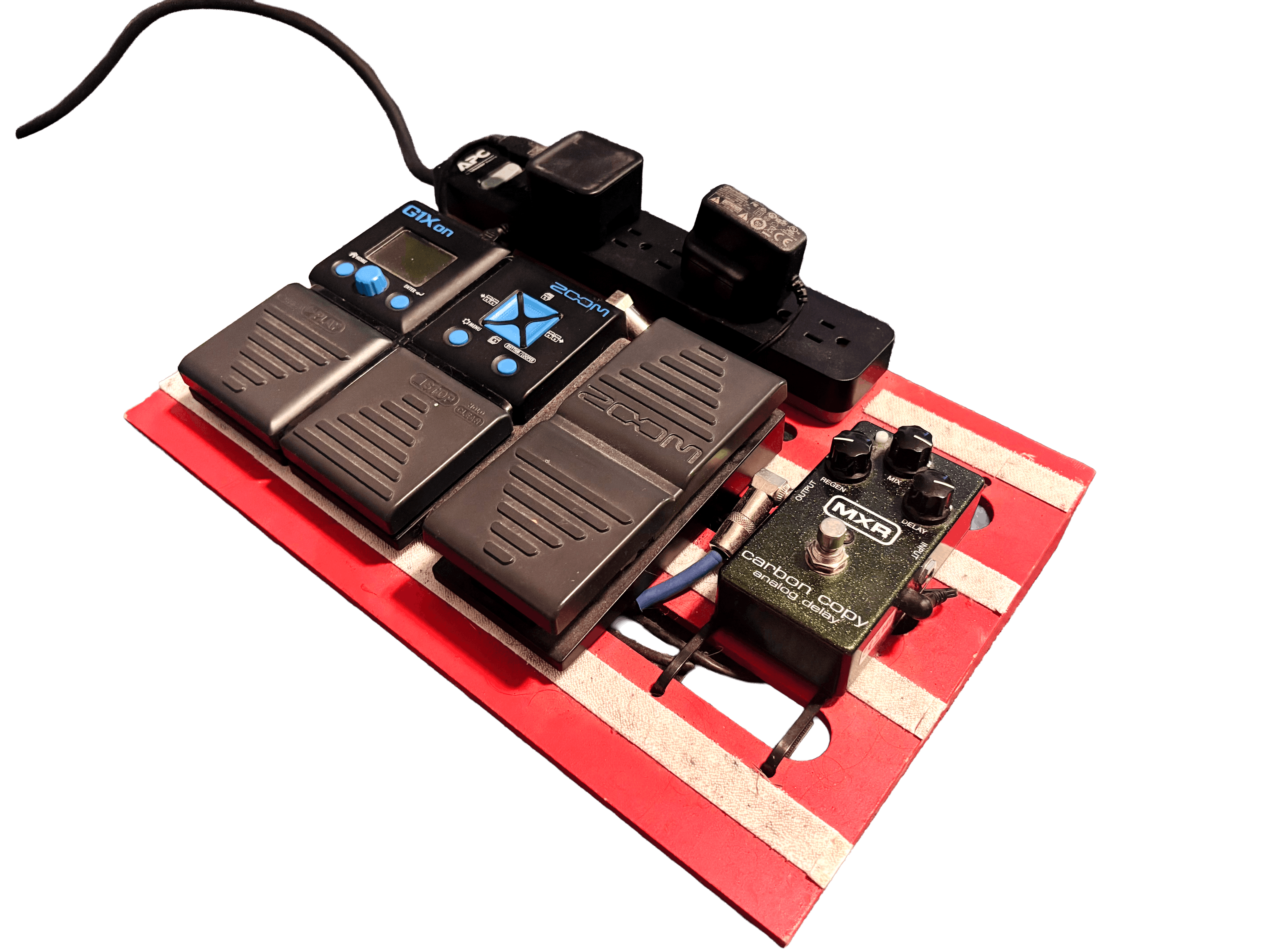 Custom Guitar Pedalboard