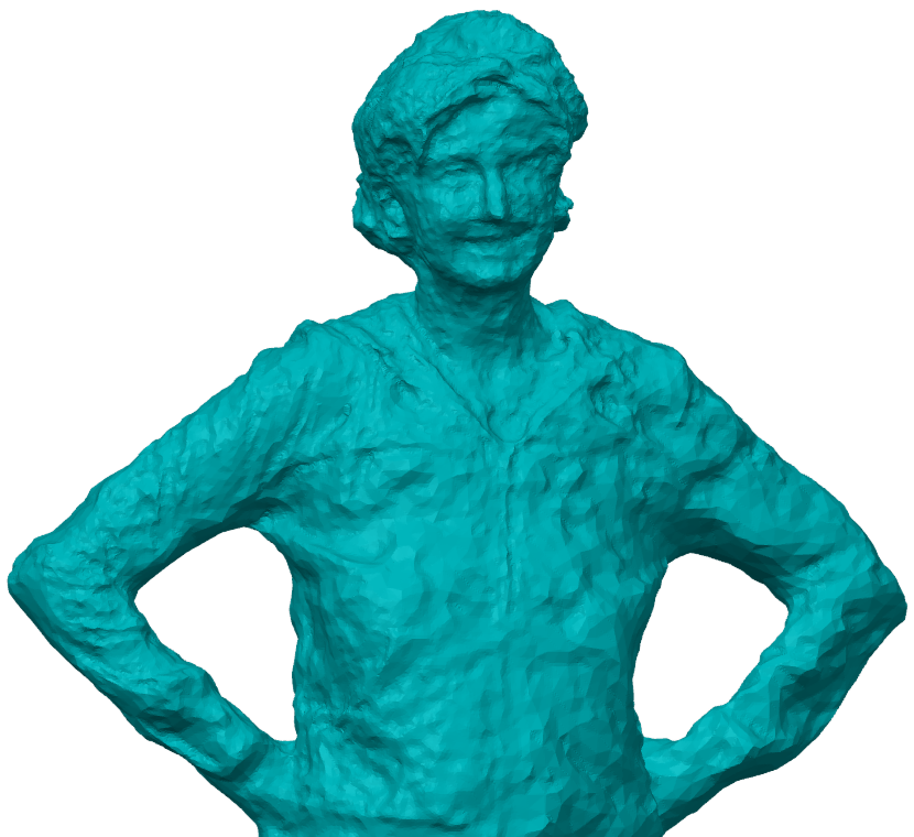 Meshmixer model of the user's mom