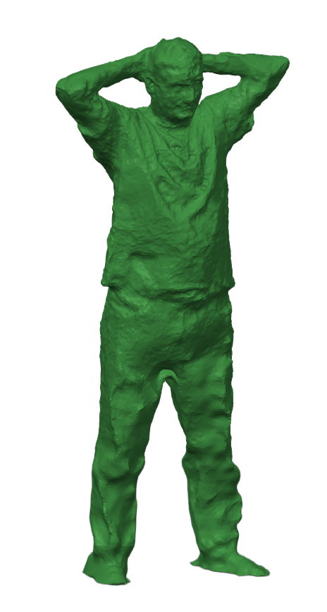 Meshmixer model of the user's dad